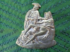 PLAQUE LIBERTINE - EN BRONZE MASSIF - SUPERBE ÉTAT