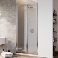 PORTE DE DOUCHE NICHE SALOON 2 PAROIS PIVOTANTES H198 VERRE CABINE