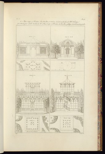 Vallet pavillon voliere 1810s - vallet,