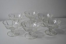 Service de 6 coupes à glace