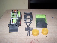 Grand Tracteur et remorque Playmobil