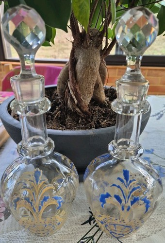 Paire carafe émaillée - paire,