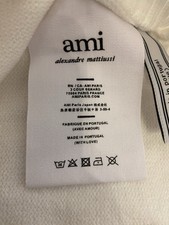 Pull Ami Paris Blanc / Rouge