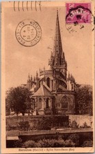 *63647 cpa 50 Carentan - Eglise