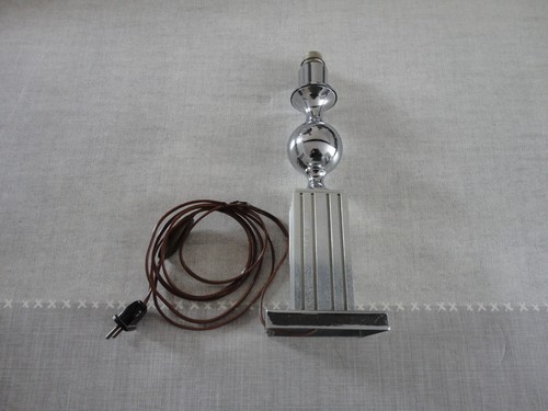 Rare superbe lampe metal - lampe, en