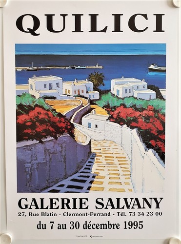 Affiche quilici 1995 - affiche,