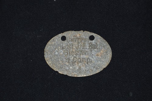 Plaque identite allemande - d'identite,
