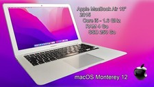 Apple MacBook Air 13" Core i5 - 1.6 - RAM 4 Go - SSD 250 Go - (2015)
