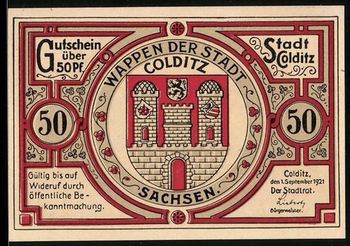 Monnaie nécessité colditz - monnaie,