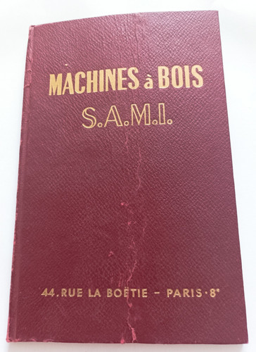 Ancien catalogue machine - catalogue,