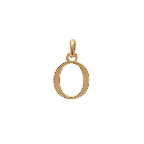 Pendentif alphabet lettre - , o