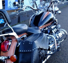 Honda Valkyrie F6C Arrière Sacoche Protection Choc Barre