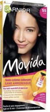 *LOT DE 3* Coloration douce GARNIER Movida 55 noir