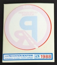 181 - AUTOCOLLANT PRÉVENTION