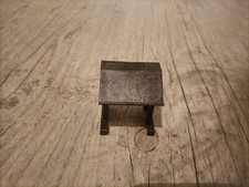 Playmobil , bureau, table, pupitre d'école ,église , brun foncé 