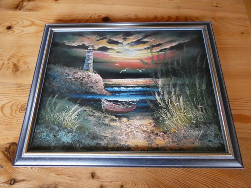 Tableau peinture marine