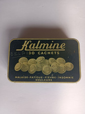 Ancienne boîte Kalmine Bleue