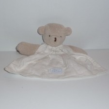 Doudou Ours Tartine et Chocolat - Blanc Marron
