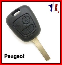Coque clé pour peugeot 107 - pour,