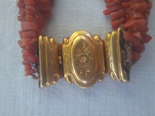 Bracelet corail 4 - corail, brins