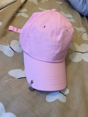 Pink pierced forver hat - pink,