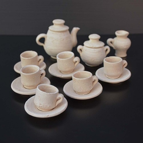 Dînette service tasses à - 6,