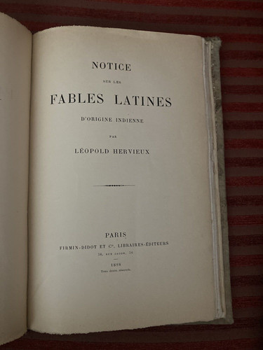 Leopold hervieux notice - leopold, sur