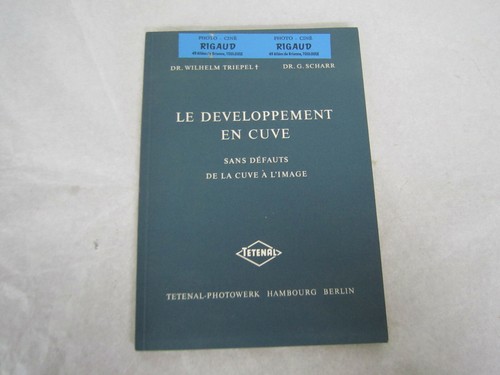 Developpement cuve sans - developpement, en