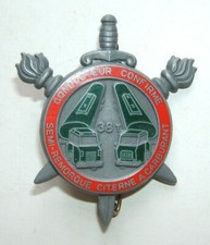 INSIGNE CODUCTEUR CONFIRMé SEMI REMORQUE CITERNE A CARBURANT 38T. - Drago