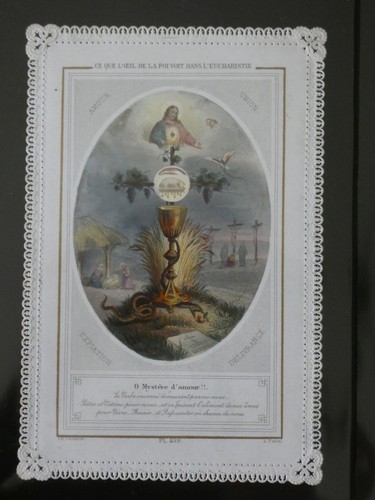 Image pieuse canivet dentelle
