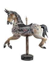 Statue Cheval de carrousel en