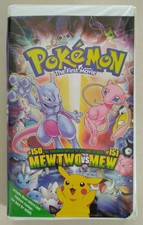 Cassette Vidéo K7 VHS Pokémon The Fiirst Movie Mewtwo vs Mew