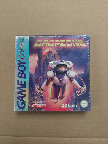 Dropzone jeu game boy nintendo - boy,