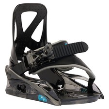 Burton Mini Grom Enfant Fixation De Snowboard À Boucle Noir NEUF