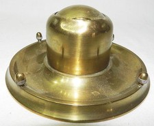 ANCIEN ENCRIER EN LAITON -