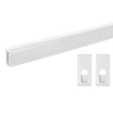 Rail Armoire Ovale Set Blanc