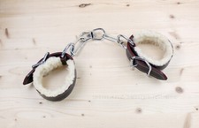 Sangle Hobble Volants Cuir Et Agneau Hobbles