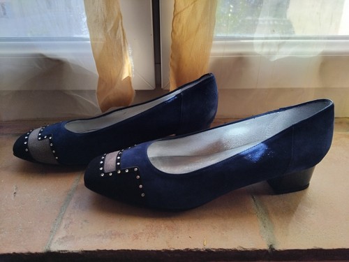 Chaussure femme cuir - chaussure, azuree