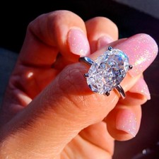  Bague Argent 925 – Diamant