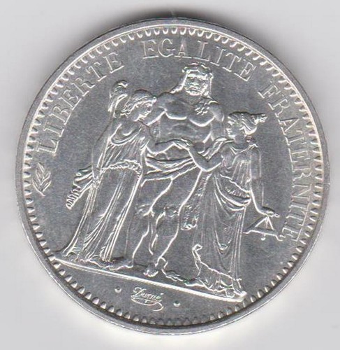 Pièce francs argent type - pièce, 10