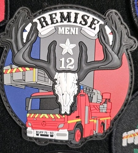Ecusson bspp menilmontant - ecusson,