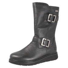 Bottes En Cuir À Mi-Mollet