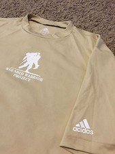 Rare Adidas Wounded Warrior Project Rolling Thunder Shirt Gym Workout 2 Sided