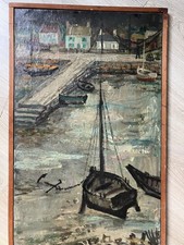 Tableau HST Marine signé