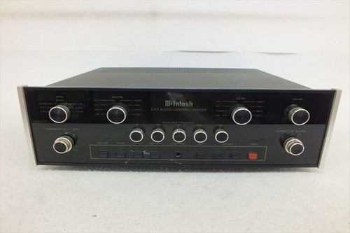 Préamplificateur mcintosh c40 - préamplificateur,