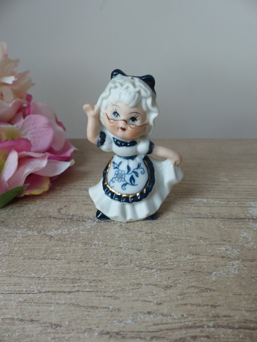 Figurine biscuit bleu - en,