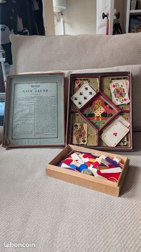 Ancien jeu nain jaune xixe - jeu,