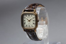 Vintage 1987 [N MINT w/ Tag] SEIKO Avenue 2P21-5D80 Roman Square Ladies...