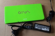 Ordinateur Sony Vaio P PCG-11112T VPCP115JC Green Ultraportable Rare Windows 7