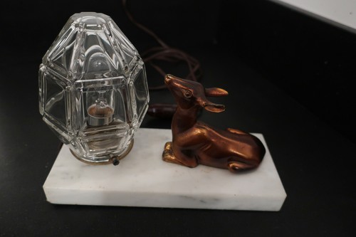 Lampe veilleuse art déco